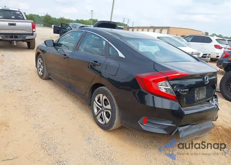 2016 Honda Civic Lx z USA, uszkodzony, nr VIN 19XFC2F57GE218759